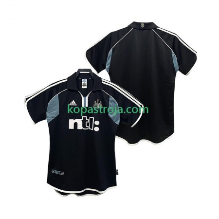 Billiga Fotbollströjor Newcastle United 2000 2001 Retro Borta tröja Kortärmad